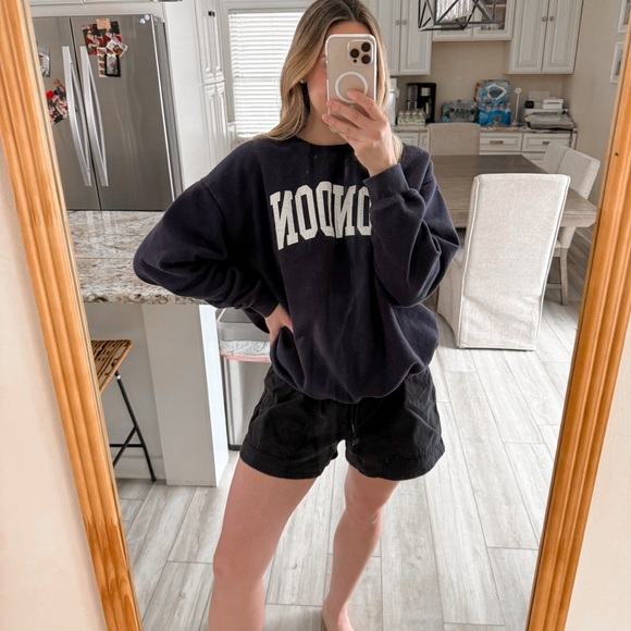 Athleta Pants - Athleta Black Lounge Athletic Shorts Elastic Waist Casual Activewear Women L